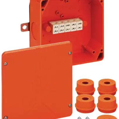 AP-Abzweigdose Demelectric WKE 4-Duo E90 5×6mm² 165×165×76mm 