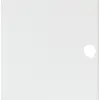 Porte pour distributeur ETN 2 rangées blanc 