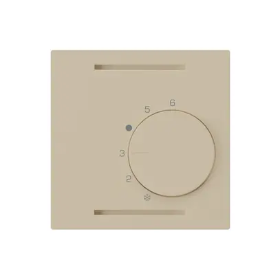 Kit frontale INC kallysto beige per termostato ambiente senza interruttore 