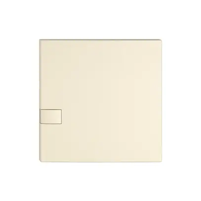 Poussoir 1/1 EDIZIO.liv SNAPFIX® p.KNX&UNI s.LED comm.à 1 touche cr 