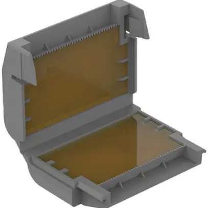 Manicotto di giunzione WAGO Contact Gelbox Gr.2 40.1×21.3×49.4mm grigio IPX8 