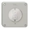 UP-Storenschalter 1K/2T NEVO Wiser lichtgrau 
