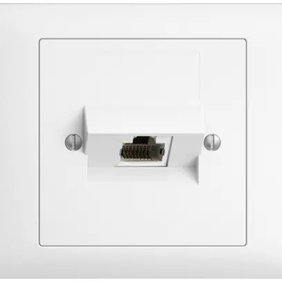 Prise INC 1×RJ45/s 8P ITplus EDIZIOdue blanc 