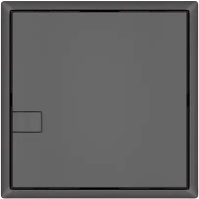 Pulsante KNX RGB EDIZIO.liv SNAPFIX® sensore temp.s.LED 1× com.1T grs 