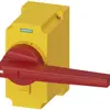 Azionatore diretto Siemens SENTRON per 3KF t.5, bloccabile, rosso/giallo 