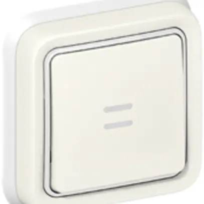 Interruttore a bilico lum. INC PLEXO 3/1L bianco orientamento 