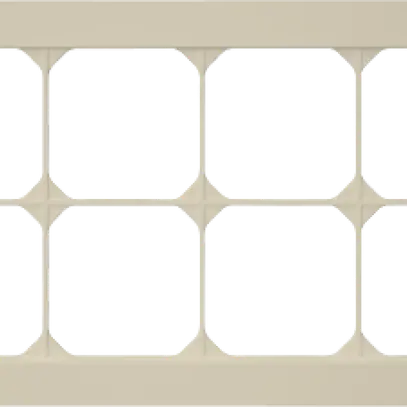 Intestazione INC kallysto.trend 2×4 beige orizzontale 