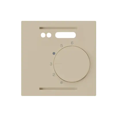 Kit frontale INC kallysto beige per termostato ambiente riscaldamento pavimento 