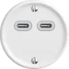 Steckdose USB 18W 2×Typ C Feller STANDARDdue Q 230V 3600mA weiss 
