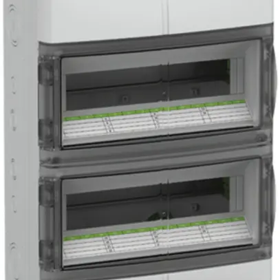 Tableau de distribution AP Demelectric AK 28 IP65 PC IK08 315×450×155mm 