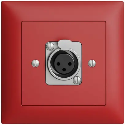 Kit de montage ENC EDIZIOdue XLR 3L P berry 