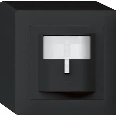 Rilevatore di movimento AP Hager kallysto Q stazione secondaria nero 