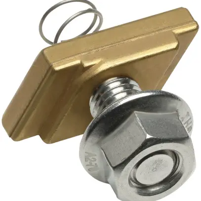 Élément de raccordement Hager M12 inoxydable sachet à 3 pièces 