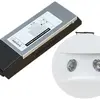Spot de secours LED CESP-B/W LED N230, 2×3W, pour batterie centrale 