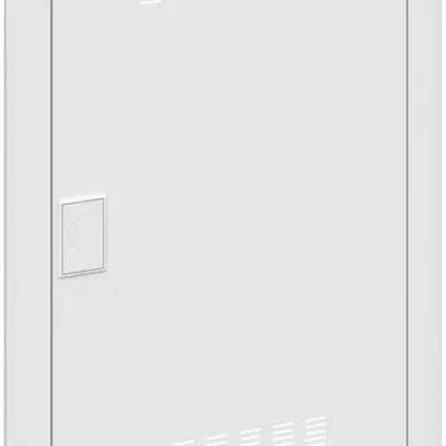Cornice con porta ventilata ABB per distributore multimedia 3 file 