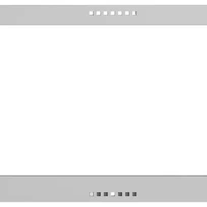 Piatta frontale EDIZIOdue per KNX-Panel 7" grigio chiaro 