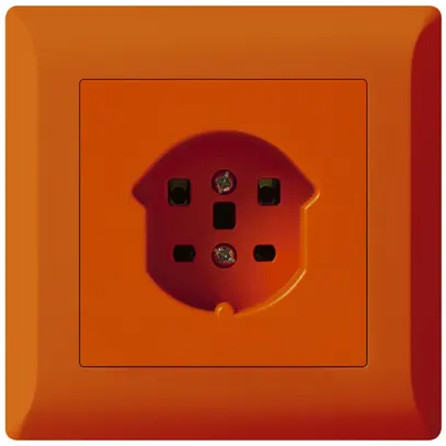 Prise ENC kallysto.line T25 orange bornes à vis 