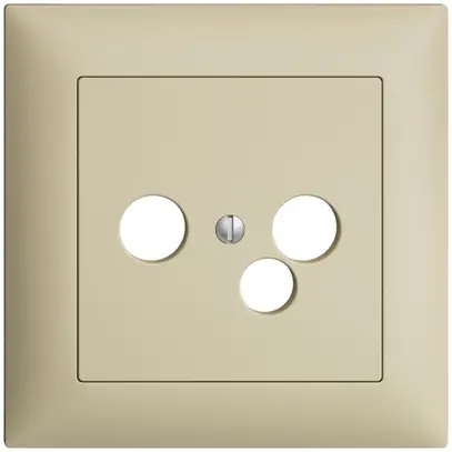 Kit frontale INC EDIZIOdue vanille 88×88mm 