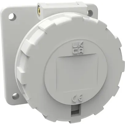 Presa INS Bals CEE Q-C TE 32A 5P >50V 1h IP67 Ni 75×75mm 