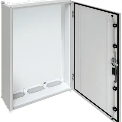 Armadio murale Hager univers con porta piena CP II IP55 1400×800×275mm RAL 7035 