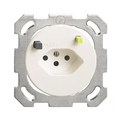 Prise ENC FH T13 FI 30mA PM, blanc 