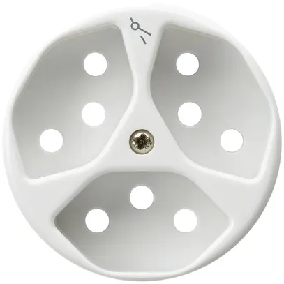 Disque frontal 3×type 13/1S blanc basico 