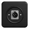 Presa di raccordo XLR con spina STANDARDdue nero 