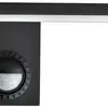 Luminaire LED Z-Licht ECOlicht 180 sens.-PIR. 10W 800lm 3000K IP54 noir 