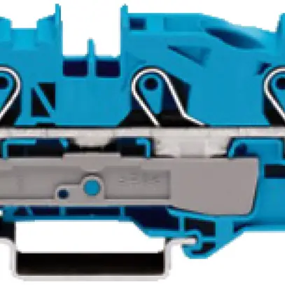 Borne de passage WAGO TopJob-S 16mm² 3L bleu série 2016 
