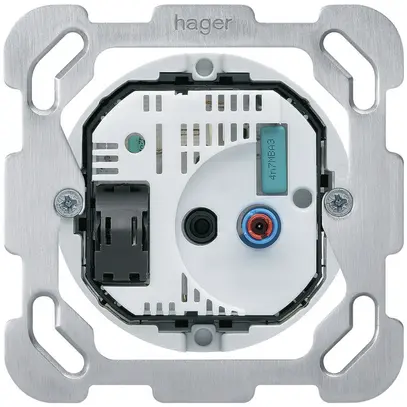 Thermostat ENC Hager F, avec interrupteur chauffage/refroidissement 