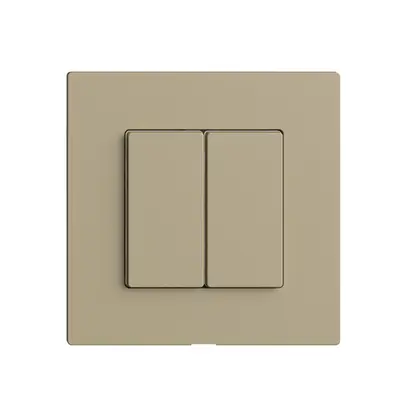 Comando per interruttore 2K/2T Edue Wiser sand 