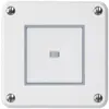 UP-Drucktaster robusto IP55 2P weiss beleuchtet für Kombination 