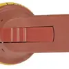 Maniglia pistola ABB per OT160-250 rosso/giallo IP65 ase 80mm chiud. 