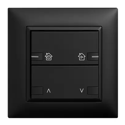 Set frontale INC EDIZIOdue zepAIR motore 1C con desig.c.LED nero 