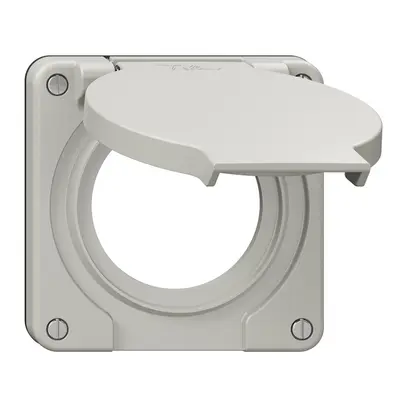 Coperchio con coperchio ribaltabile NEVO Ø53mm grc (guarn.ne) 