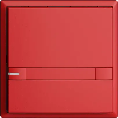 Poussoir ENC KNX 1× EDIZIOdue colore berry RGB avec LED avec insert papier 