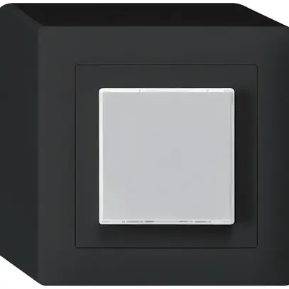 Luminaire AP kallysto LED-ro/vt 230V noir 
