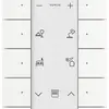 Module de commande ABB-free@home SB-F-12.0.1, 12 touches blanc brillant 