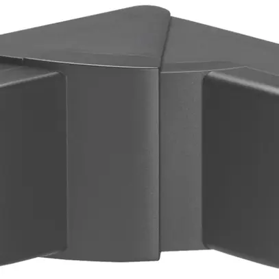 Angolo interno Hager tehalit.LF 57×40mm nero IP30 