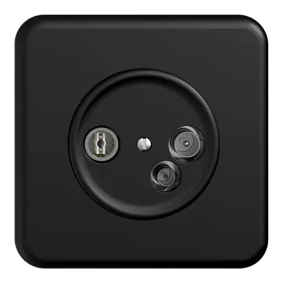 Presa antenna INC TV-R-dati DD15 5…65MHz STANDARDdue nero 