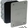 Boîte d'encastrement Flury AL 60 avec couvercle synthétique/inoxydable A2 