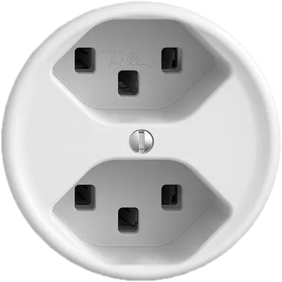 Presa STANDARDdue 2×T23 bianco 