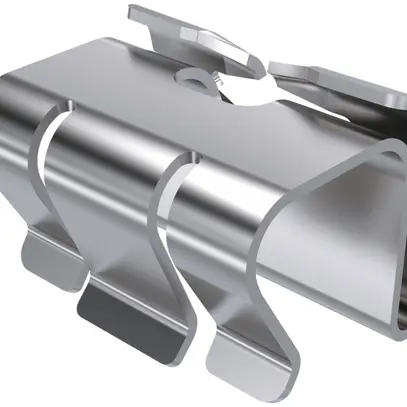 Morsetto di copertura Bettermann per copertura imperforata 19×25×19mm, A2, viege 