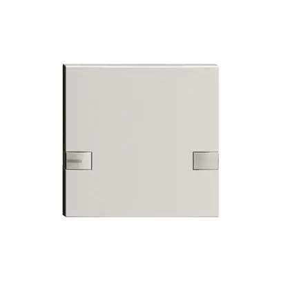 Touche 1/1 KNX/électron.a.LED EDIZIOdue commande à 2-touches gris clair 