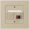 Presa INC audio kallysto.pro 1×beige morsetto per 1 altoparlante 
