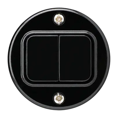 Insert pour contact à poussoir ENC basico C+C/1L noir 