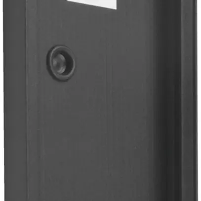 Scatola AP per citofono Hager elcom.one 302.1×139.5×28.5mm alluminio nero 