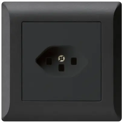 Presa INC kallysto.line T23 nero con morsetti ad innesto 