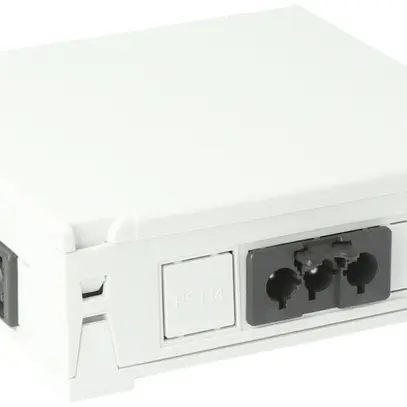 Boîtier AGRO, in: 3P no, out: 4×3P no, Wieland, gris 