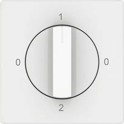 Interruttore rotativo EDIZIO.liv SNAPFIX® manopola commutatore 2/2L bi 